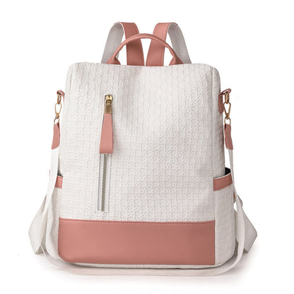 Bolso mochila mujer rosa 2 en 1 de 20 litros, antirrobo – Havresacs