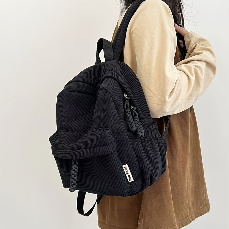 Mochila mujer terciopelo 15L elegante y ligera – Havresacs