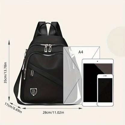 Mochila mujer 2 en 1 negra de 20L – MultiSacChic – Havresacs