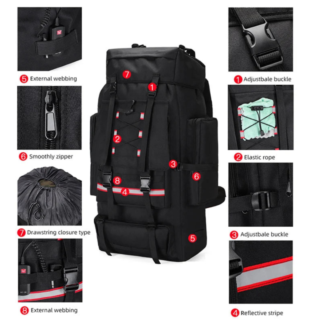 Explorer Pro | Mochila de trekking 75L – Havresacs