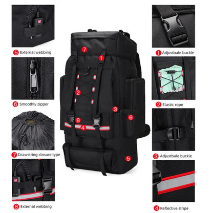 Explorer Pro | Mochila de trekking 75L – Havresacs