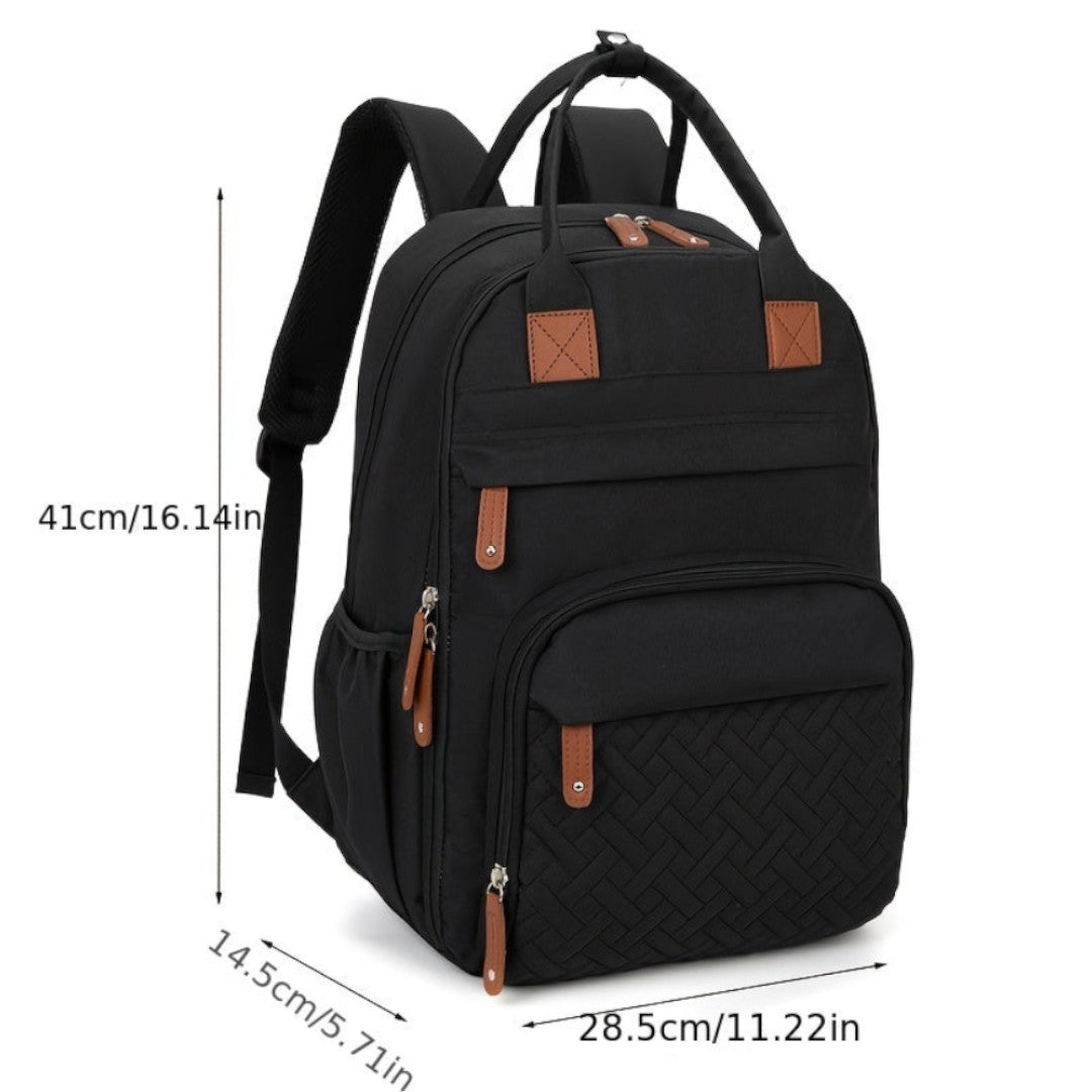 Mochila de pañales negra de 20 L – Havresacs