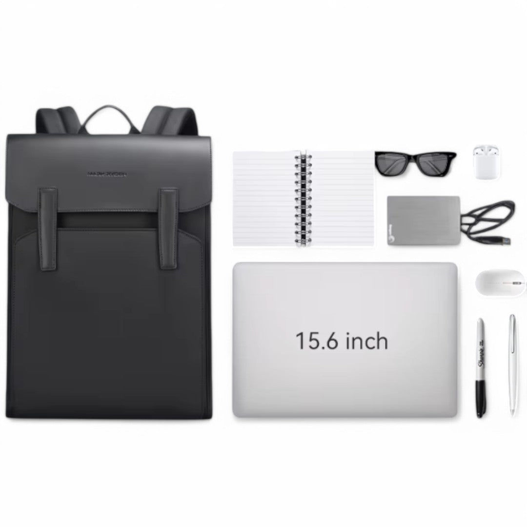 Mochila de cuero para hombre | Elegante | Gran capacidad – Havresacs