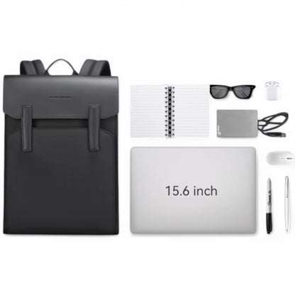 Mochila de cuero para hombre | Elegante | Gran capacidad – Havresacs