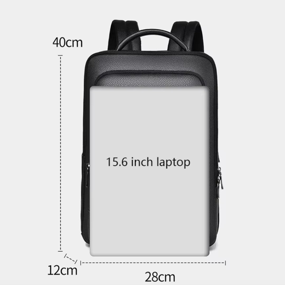 Mochila urbana impermeable negra de 15L – Havresacs