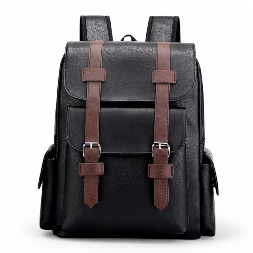 Mochila hombre casual en cuero sintético de 20L – Havresacs