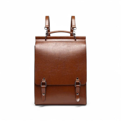 Mochila mujer de cuero 10L elegante y vintage – Havresacs