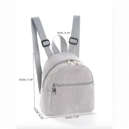 Mini mochila mujer/niños 5L, ligera y de terciopelo – Havresacs