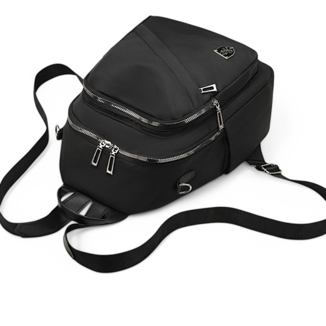 Mochila mujer 2 en 1 negra de 20L – MultiSacChic – Havresacs