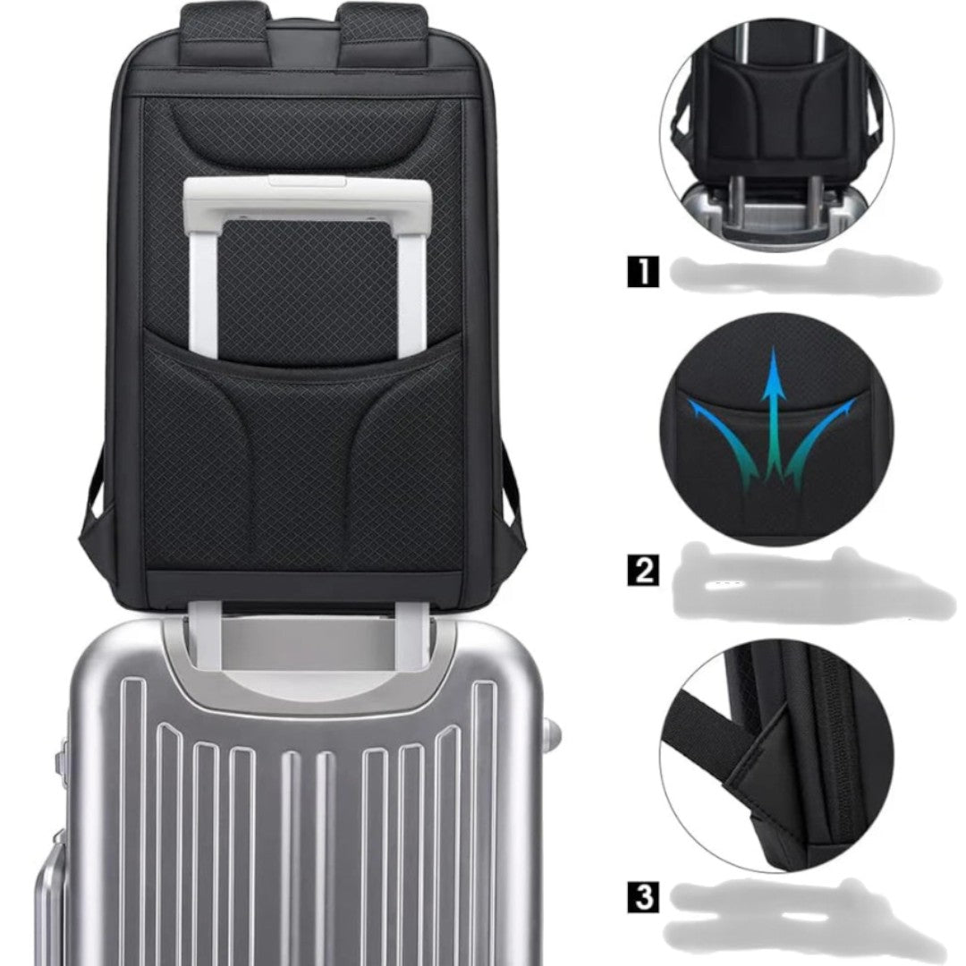 Mochila negra de 20L para viajes y cabina – Havresacs