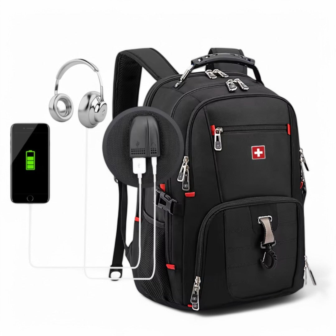 Mochila de gran capacidad 30L-80L – Viajes, portátil 17” – Havresacs