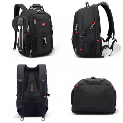 Mochila de gran capacidad 30L-80L – Viajes, portátil 17” – Havresacs