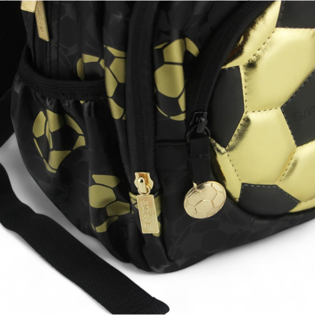 Mochila Escolar Niño Fútbol Dorado - Infantil CP | Havresacs