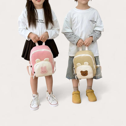 Mochila Infantil Niña y Niño – Preescolar y Primaria Oso Conejo