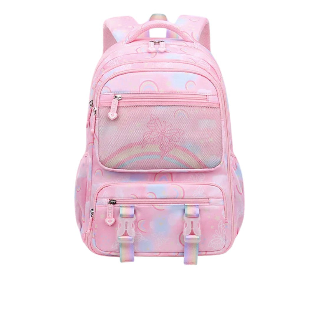 Mochila Escolar Niña Rosa Ortopédica | Havresacs