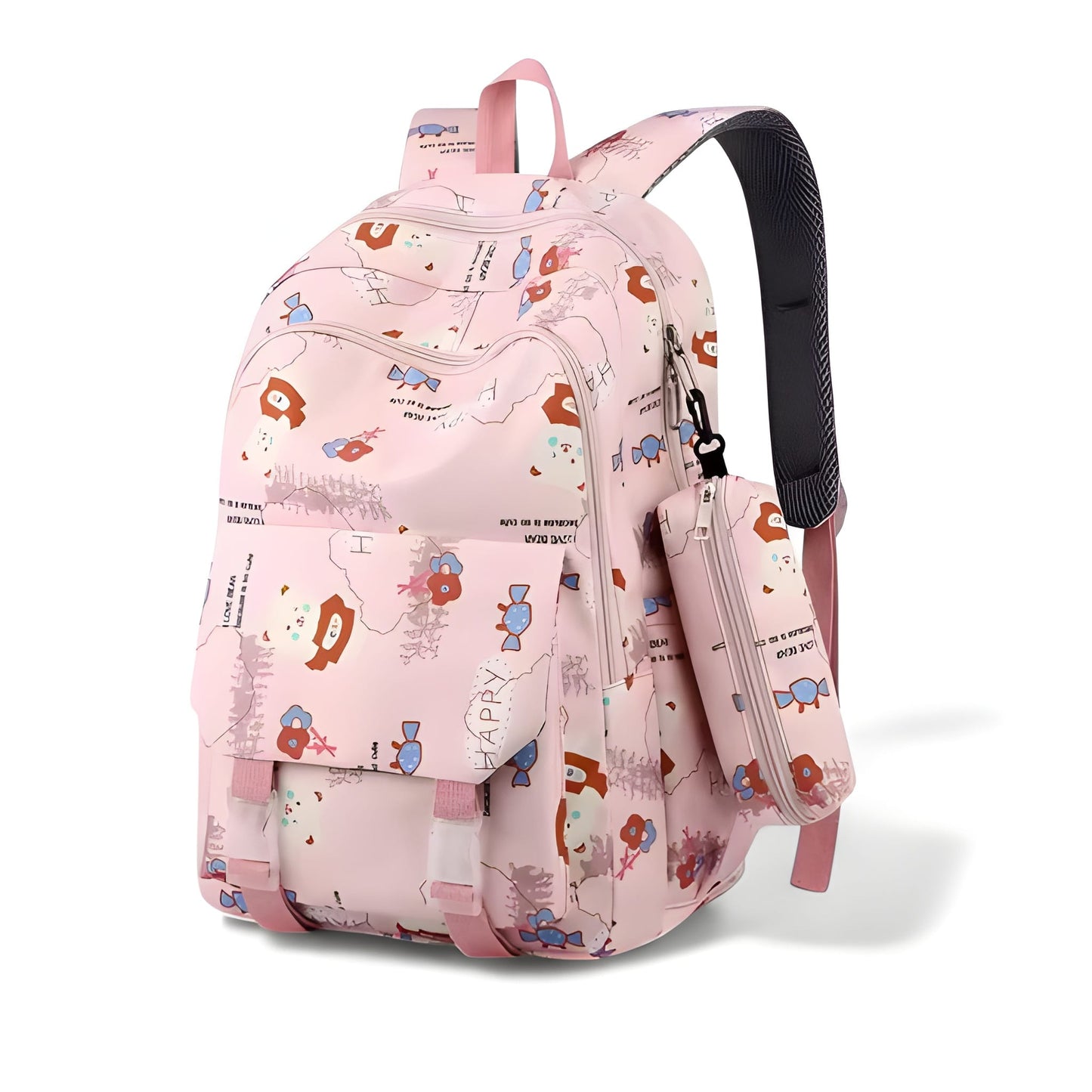 Mochila Escolar Niña Rosa Ortópedica | Havresacs
