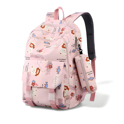 Mochila Escolar Niña Rosa Ortópedica | Havresacs