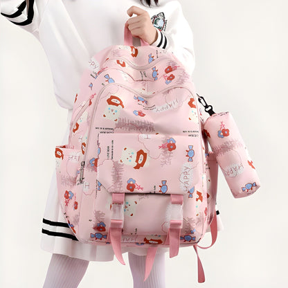 Mochila Escolar Niña Rosa Ortópedica | Havresacs
