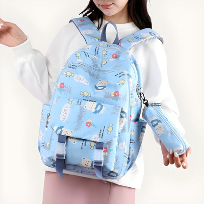 Mochila Escolar Niña Rosa Ortópedica | Havresacs
