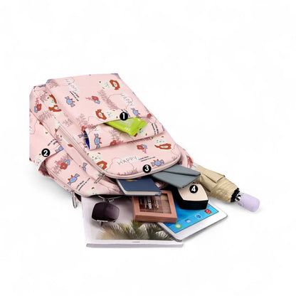 Mochila Escolar Niña Rosa Ortópedica | Havresacs