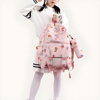Mochila Escolar Niña Rosa Ortópedica | Havresacs