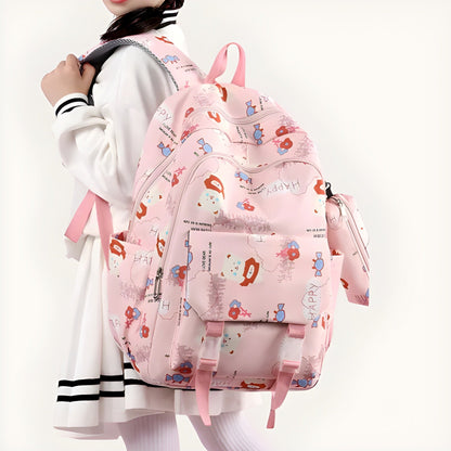Foto de Mochila escolar Fille CP - rosa & Orthopédique | Havresacs