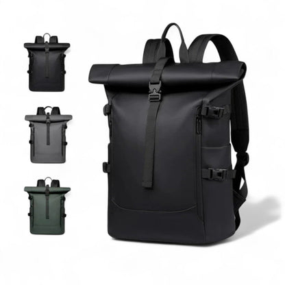 Mochila Impermeable Hombre 25L - Roll Top Business | Havresacs