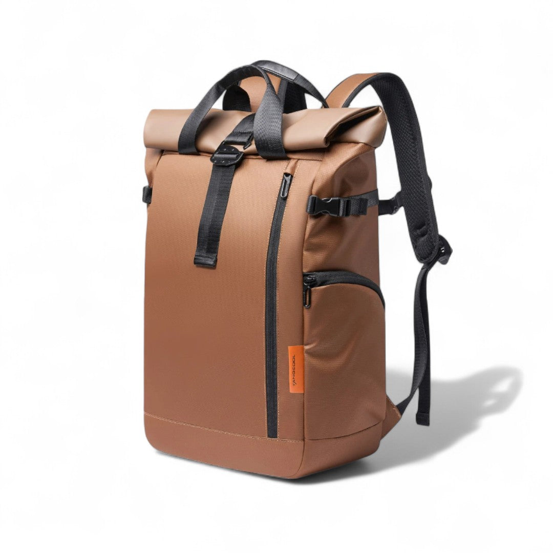Mochila Roll-Top Impermeable 30L para Portátil 15” – Hombre/Mujer
