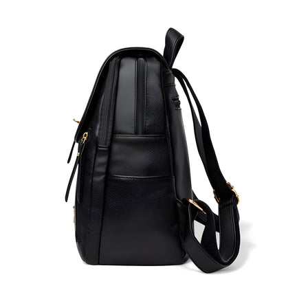 Mochila Mujer de Piel PU 20L – Elegante & Vintage | Havresacs