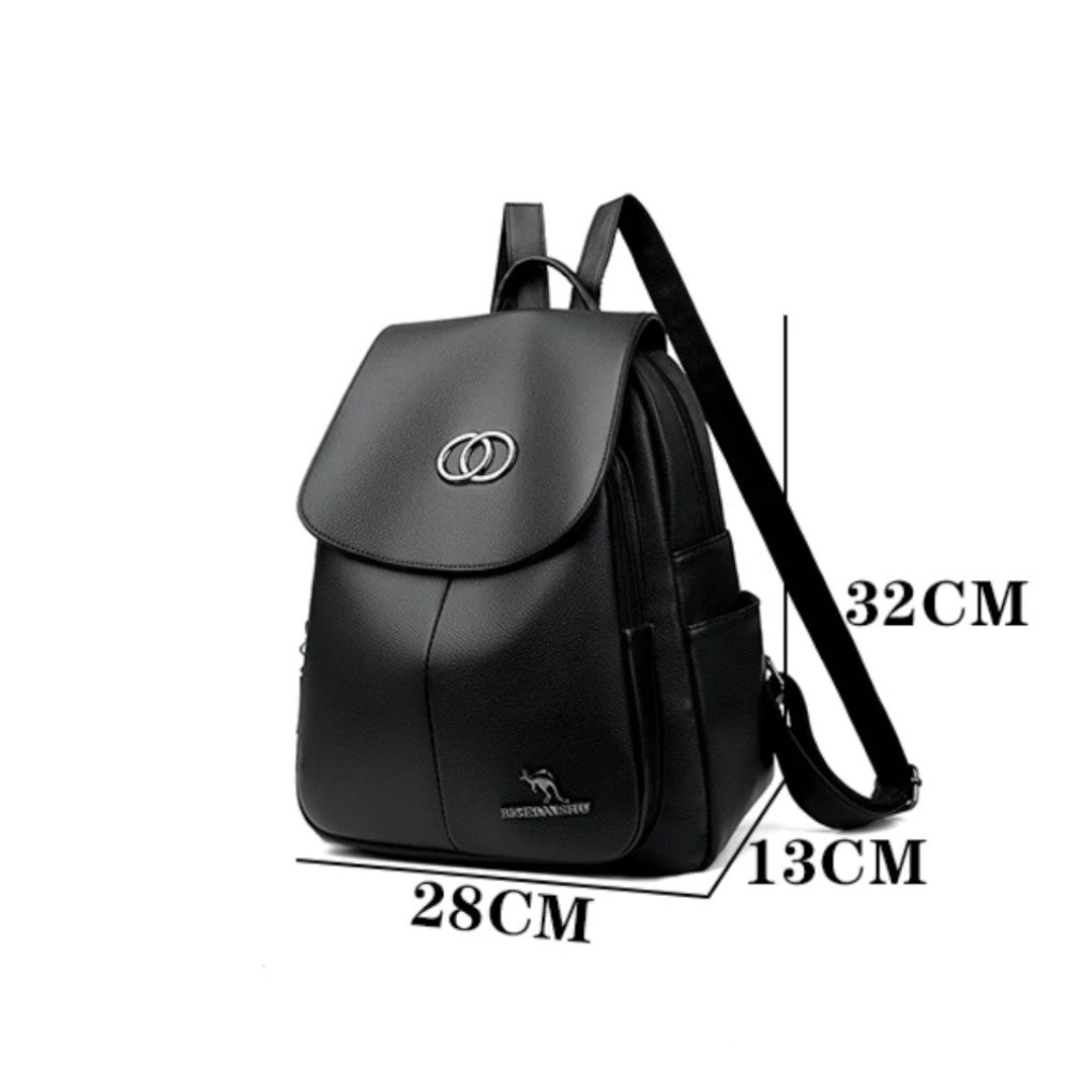 Mochila Mujer Cuero PU 18L – Elegante y Espaciosa | Havresacs