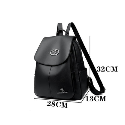 Mochila Mujer Cuero PU 18L – Elegante y Espaciosa | Havresacs