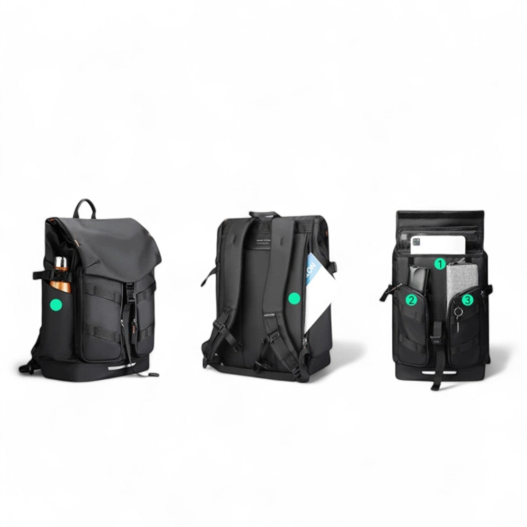 Mochila extensible 22-29L para portátil de 17,3" – Havresacs