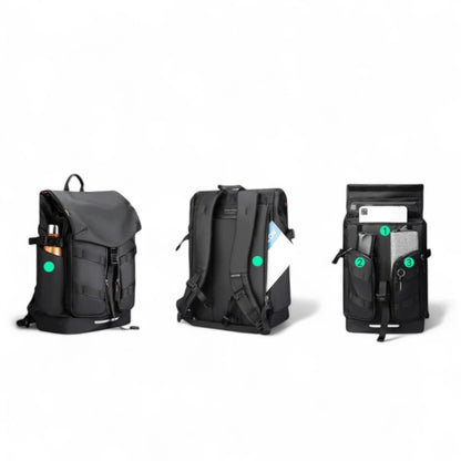Mochila extensible 22-29L para portátil de 17,3" – Havresacs