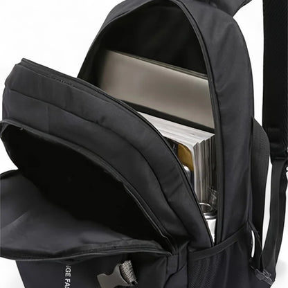 Mochila Urbana Impermeable Negra Hombre Mujer 20L | Havresacs
