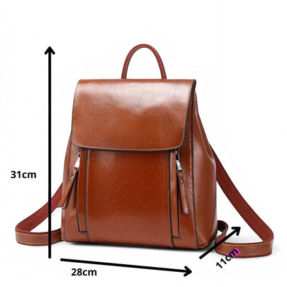 Mochila mujer de cuero 10L, elegante y ligera – Havresacs