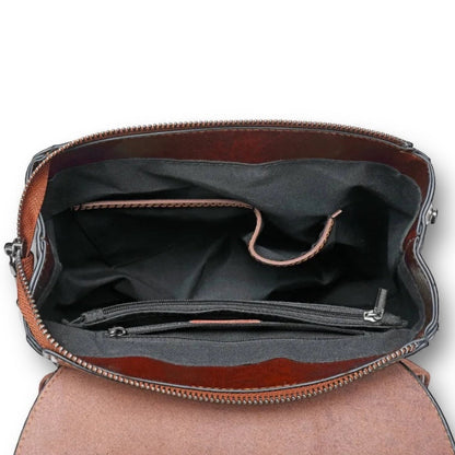 Mochila mujer de cuero 10L, elegante y ligera – Havresacs