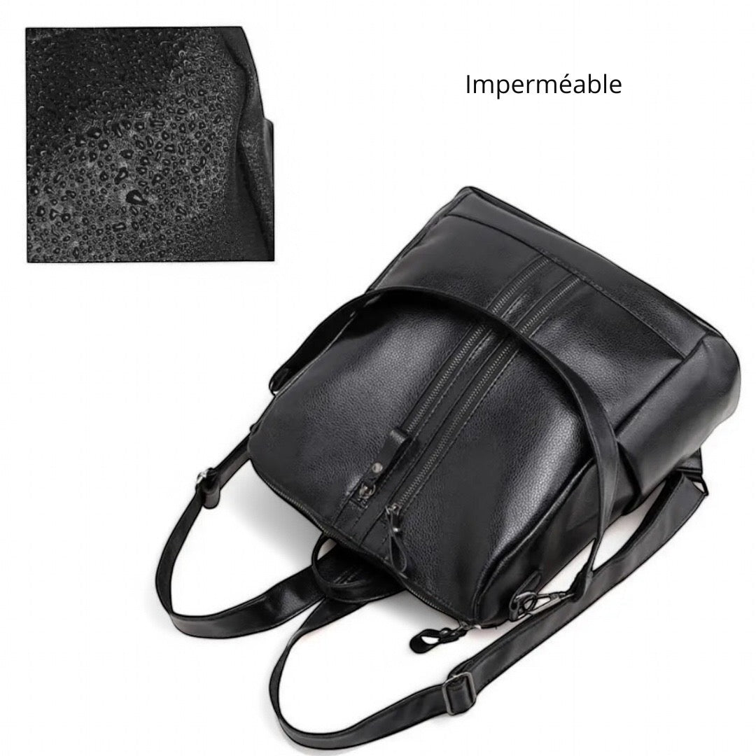 Bolso mochila mujer 2 en 1 negro de 15L, ultra ligero – Havresacs