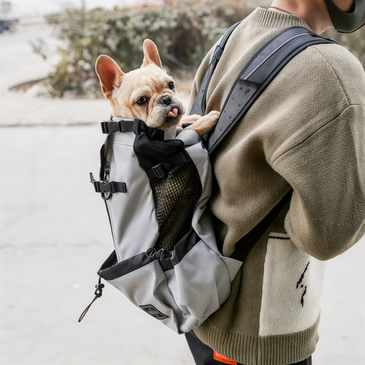 Foto de Mochila à espalda robuste pour animaux jusqu'à 30 kg Gran...