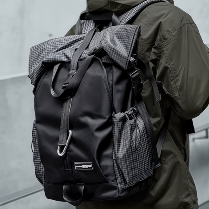 Mochila extensible negra 20L impermeable y ligera – Havresacs