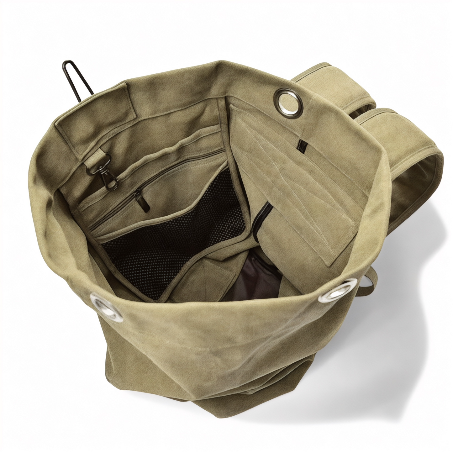 Mochila de lona para hombre, gran capacidad – Havresacs