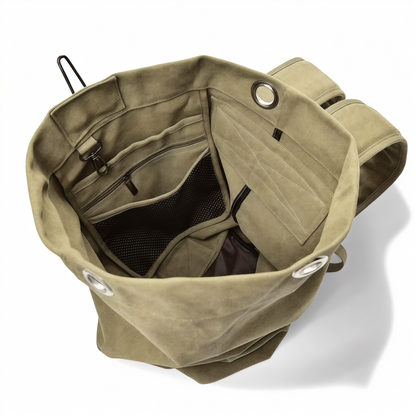 Mochila de lona para hombre, gran capacidad – Havresacs