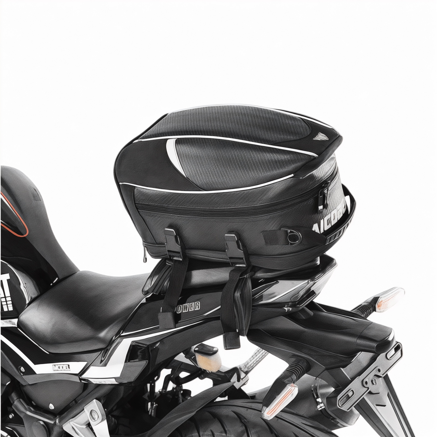 Bolsa de sillín impermeable de 30L para moto | Havresacs