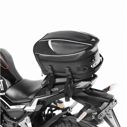 Bolsa de sillín impermeable de 30L para moto | Havresacs