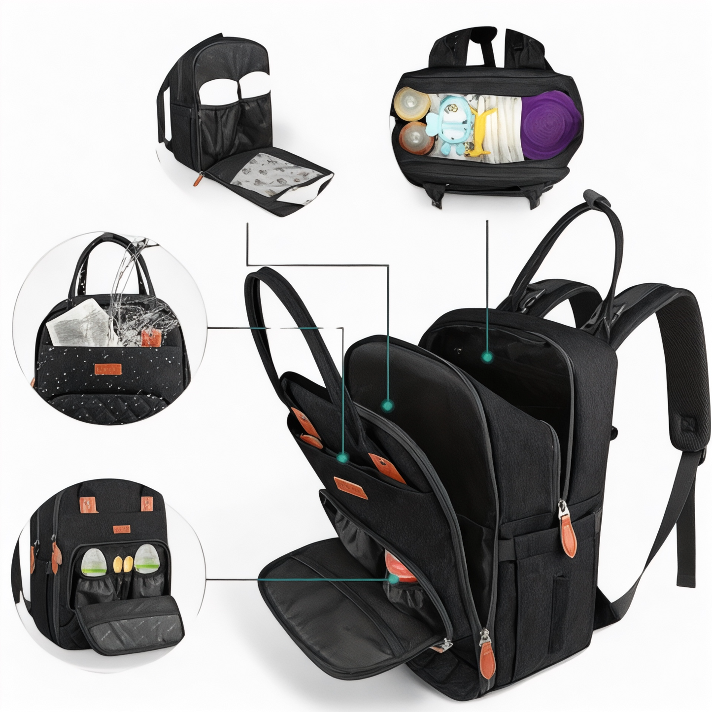 Mochila para bebé de gran capacidad 30 L – Havresacs