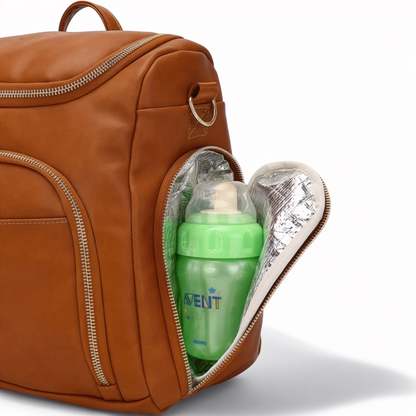 Mochila completa para bebé marrón de 16 L – Havresacs
