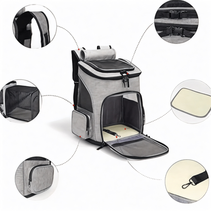Mochila extensible para mascotas EspaceConfort – Havresacs