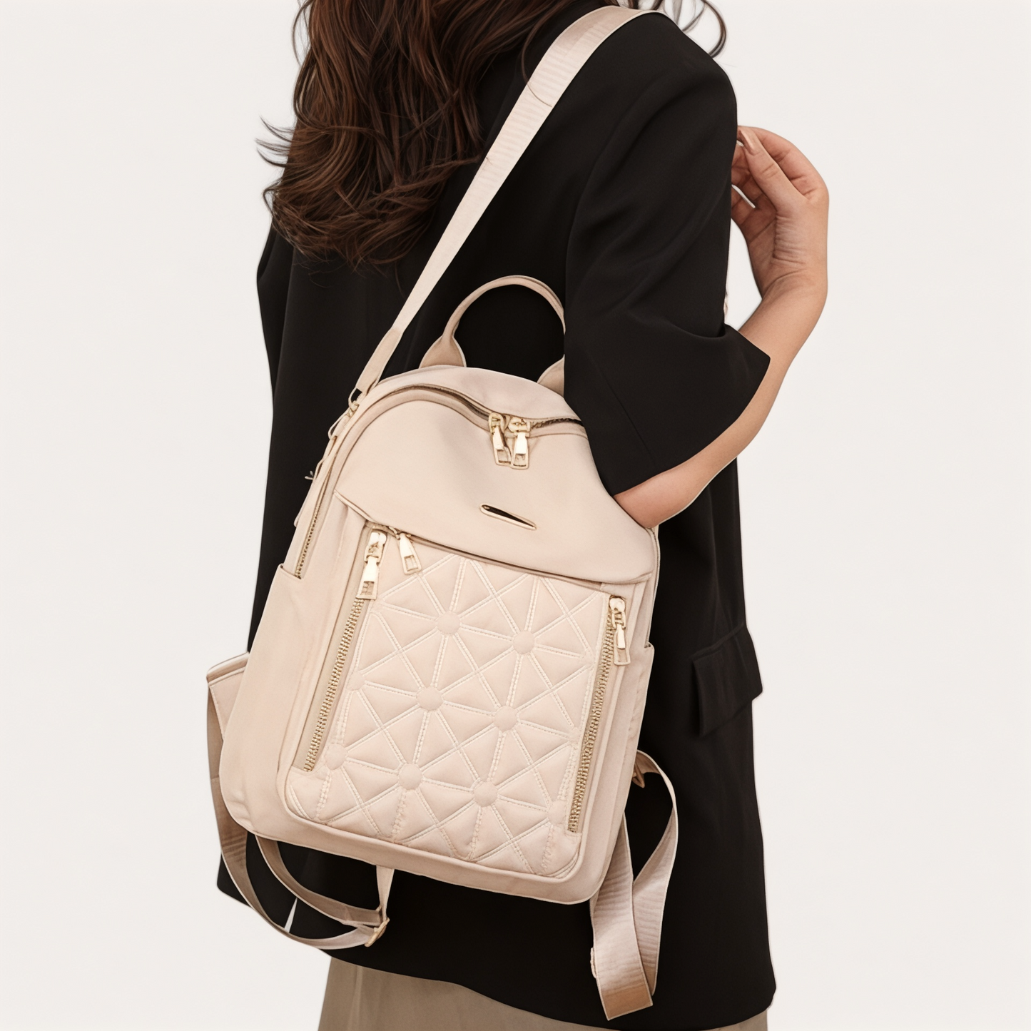 Mochila bolso 2 en 1 bordada de 12 litros, ligera – Havresacs
