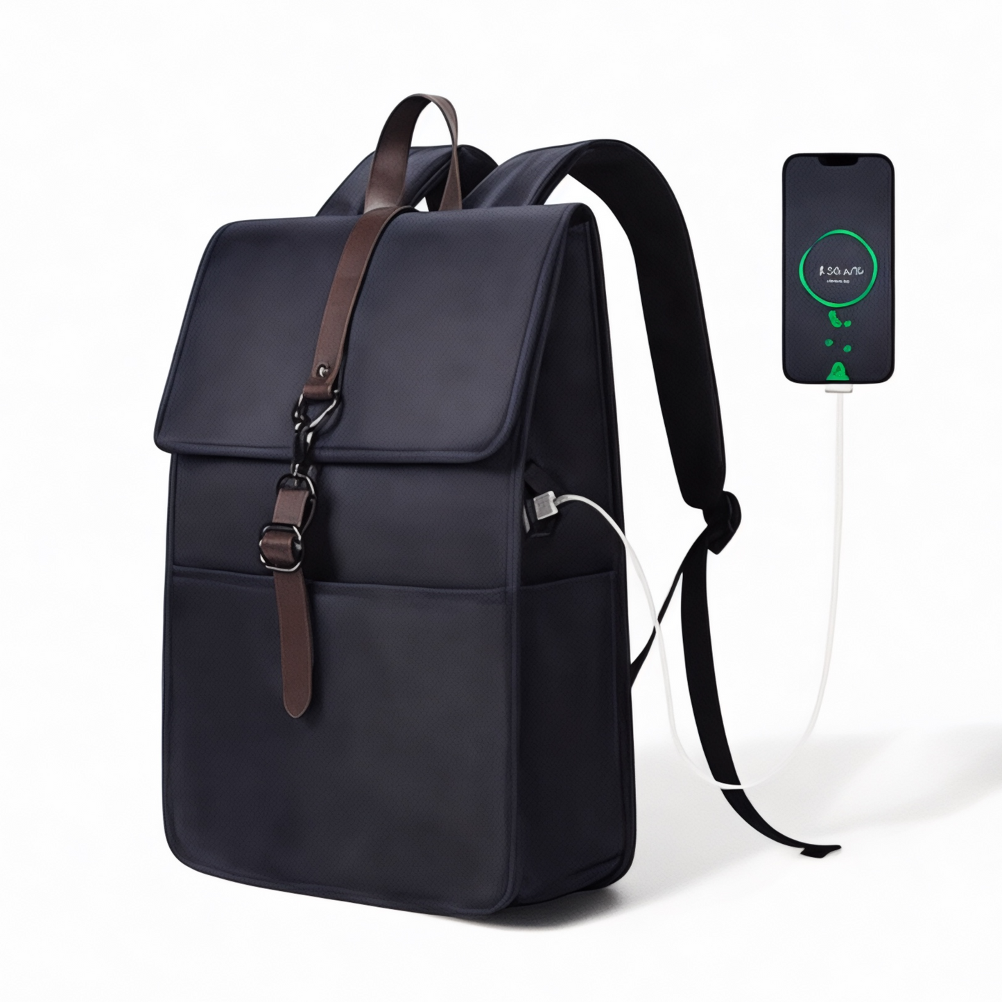 Mochila impermeable de viaje con bolsillo para portátil 15"