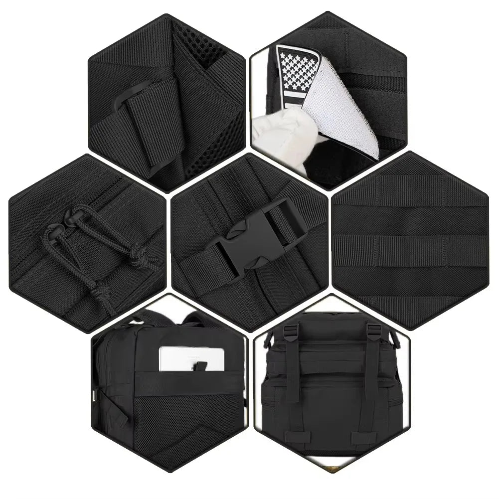 Mochila táctica militar HunterPro 30L / 50L – Havresacs