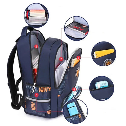 Mochila Escolar Ortopédica Niño Niña Impermeable | Havresacs